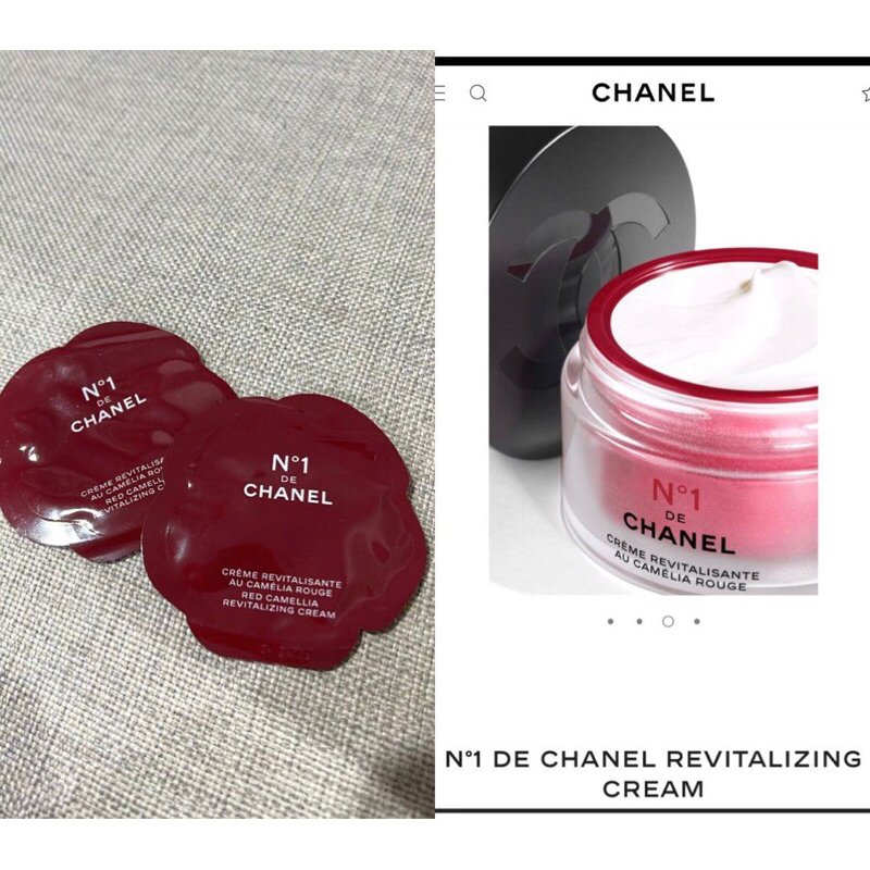 Chanel No 1 Red Camellia Revitalizing Cream Sample 1ml