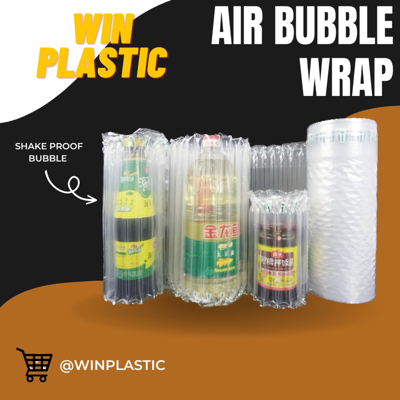 

Inflatable Air Bubble Cushion Wrap - Kantong Udara Bubble Air Tinggi 15-60 cm