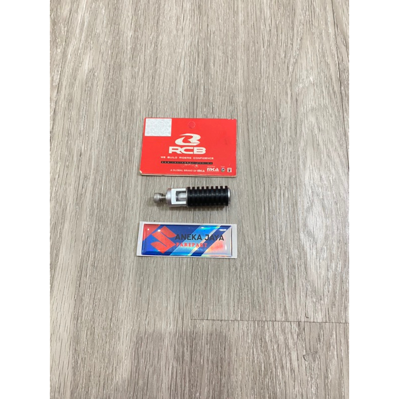 JALU PEDAL REM LIPAT KARET CNC RCB ANTI MENTOK KICK STATER UNDERBONE