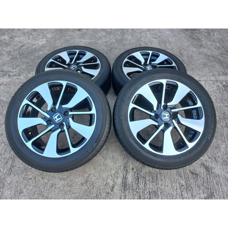 Velg + ban mobil Brio RS R15