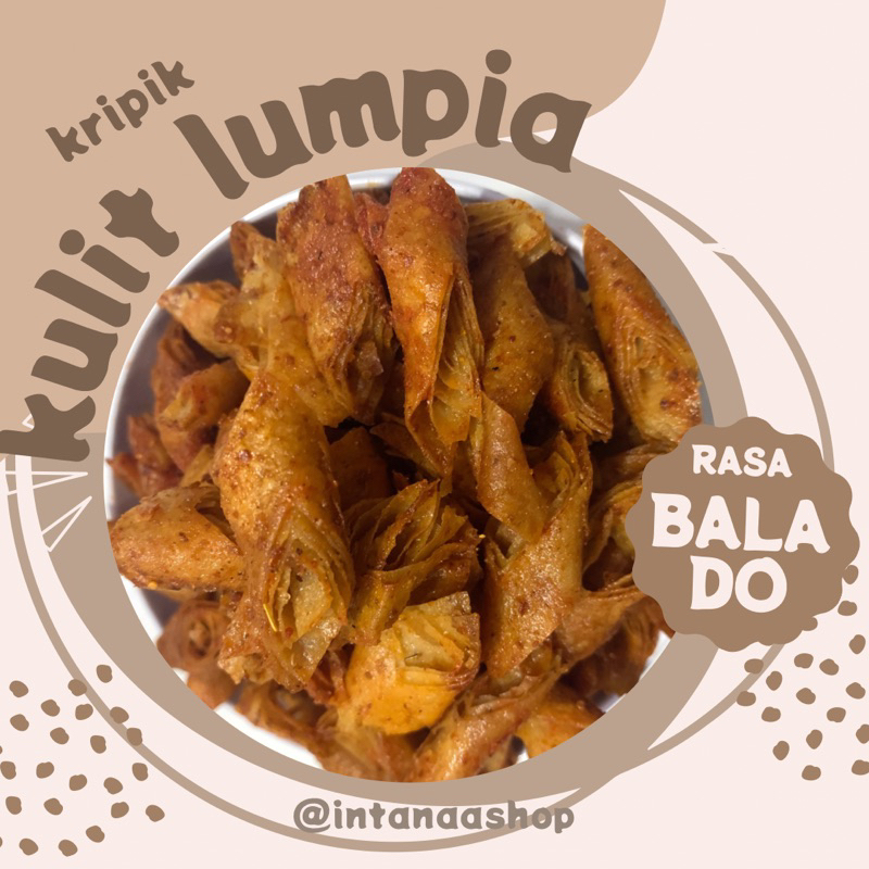 

Keripik Kulit Lumpia / Lumring Lumpia Kering / Kulpi 50 dan 100gr