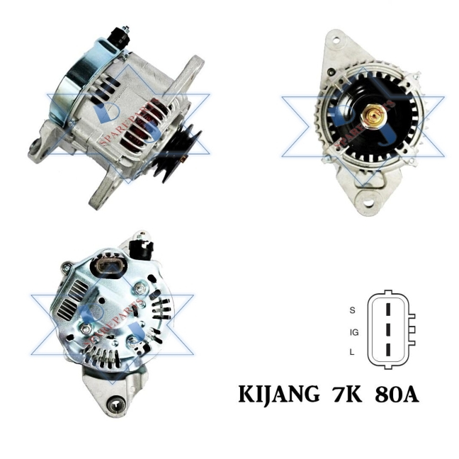 DINAMO AMPERE ALTERNATOR TOYOTA KIJANG KAPSUL 7K 80A