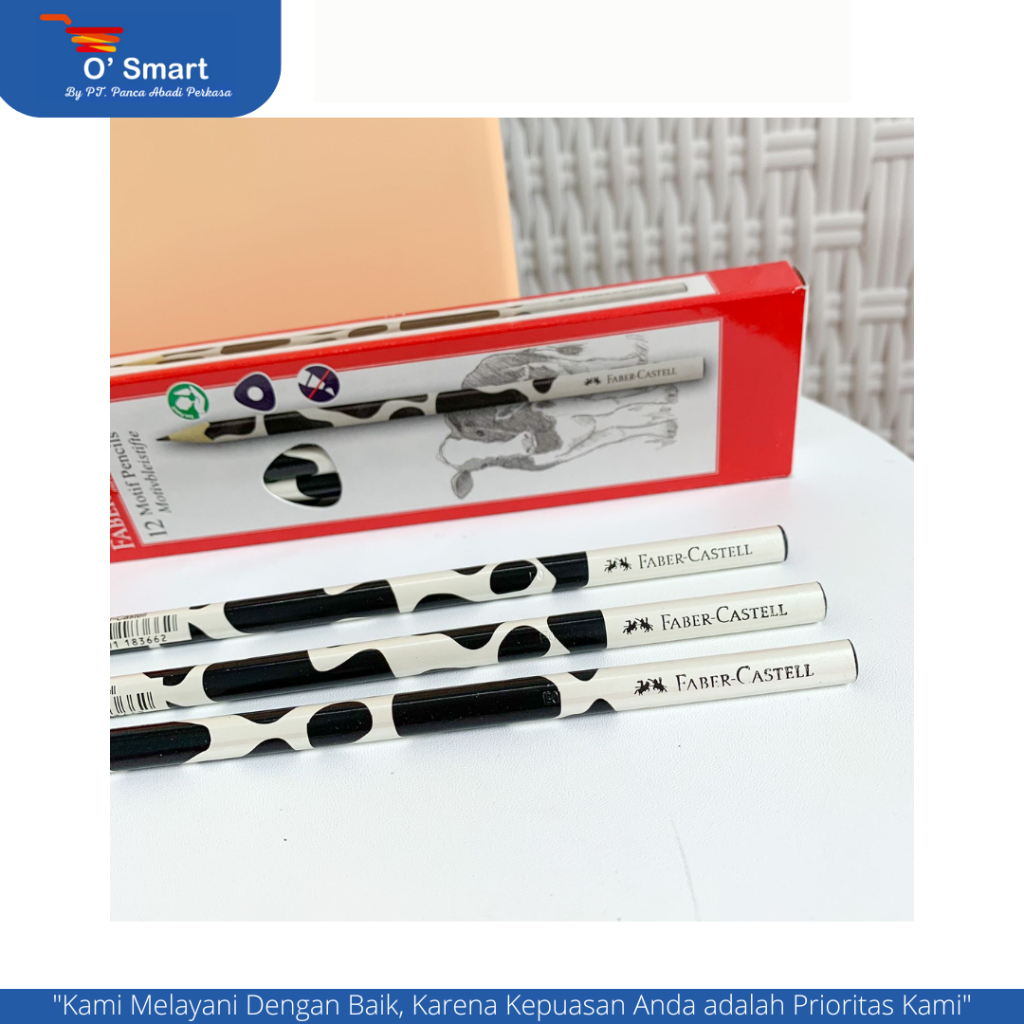 

Faber Castell 2B Motif Cow 118366 (PCS)
