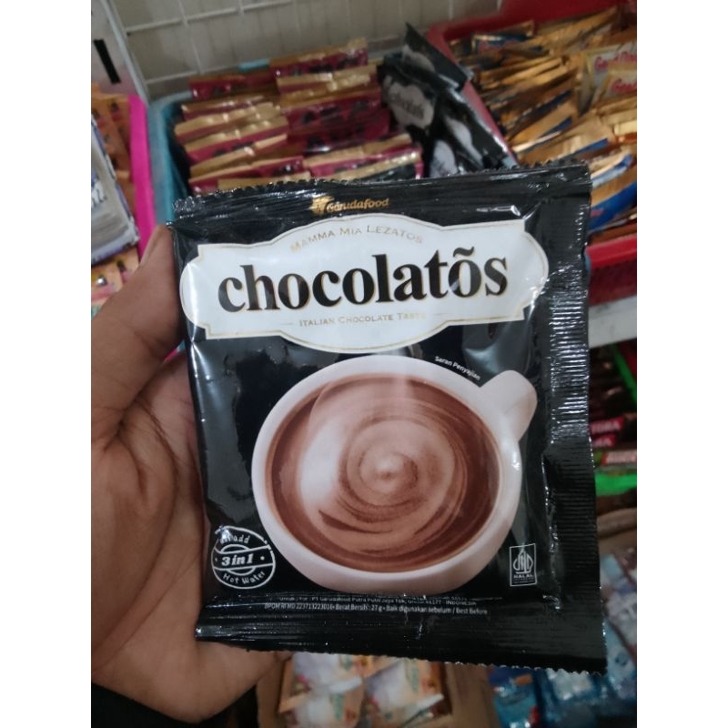 

Chocolatos Drink Coklat 28gram(1renceng isi 10@2000)