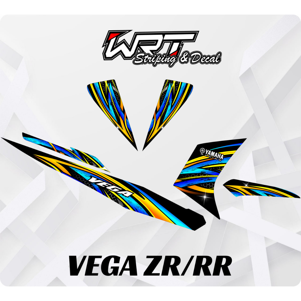 Striping Vega ZR-Stiker Decal Vega RR/ZR Racing Laxury