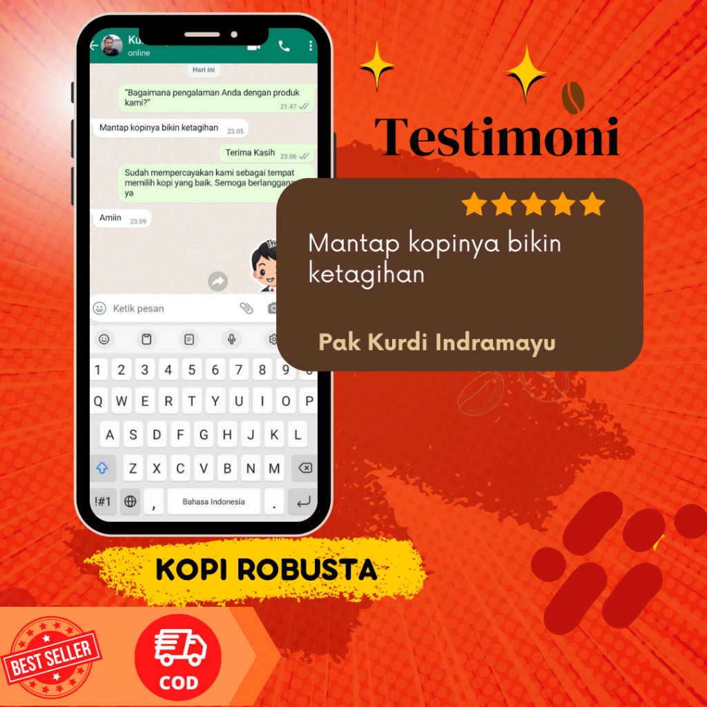 

XMASTER KOPI TEMANGGUNG ROBUSTA BUBUK MURNI 100% ASLI 500 GRAM