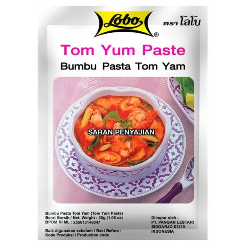 

Lobo Pasta Tom Yum 30gr