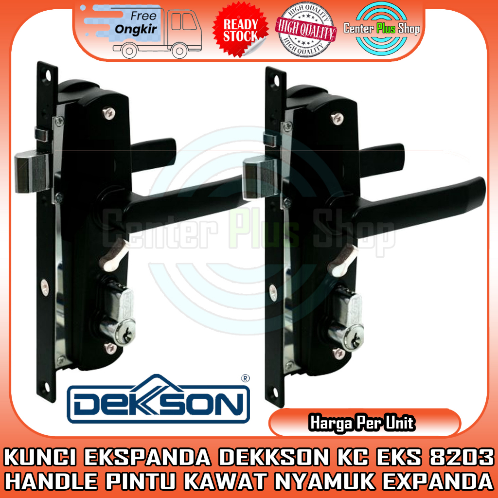 DEKKSON KUNCI EKSPANDA KC 8203 HANDLE PINTU KAWAT NYAMUK EXPANDA DEKSON HANDEL ALUMINIUM ALUMUNIUM A