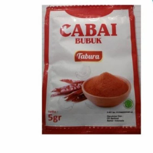 

Bubuk Tabura Cabai 5g