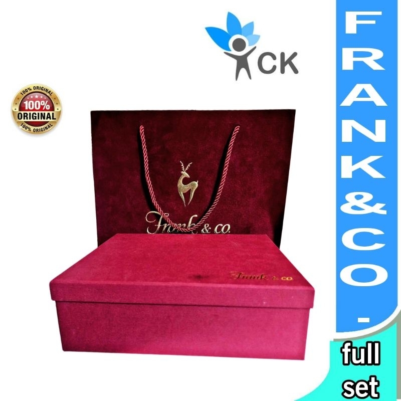FRANK & CO. - franknco frank n co full set box perhiasan dan box cincin