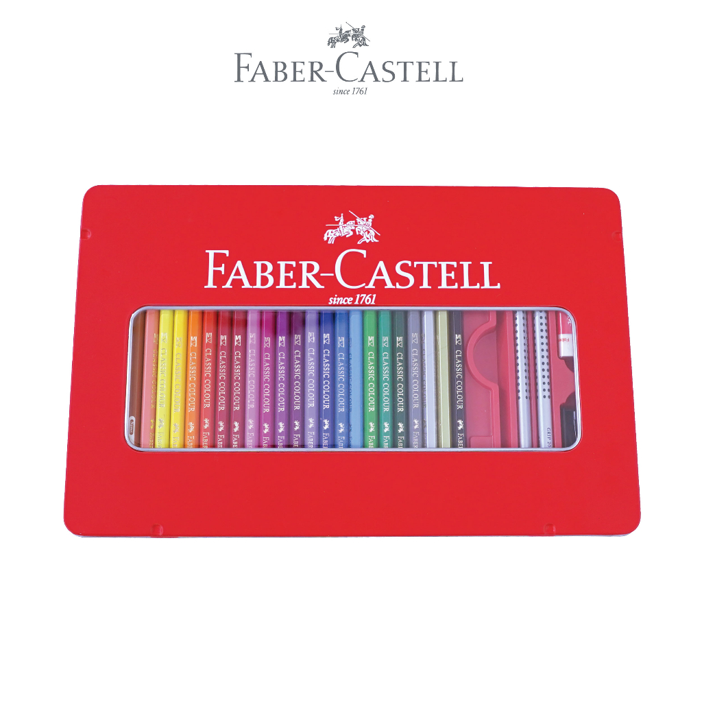 Faber-Castell Classic Colour Pencils set 48 Tin