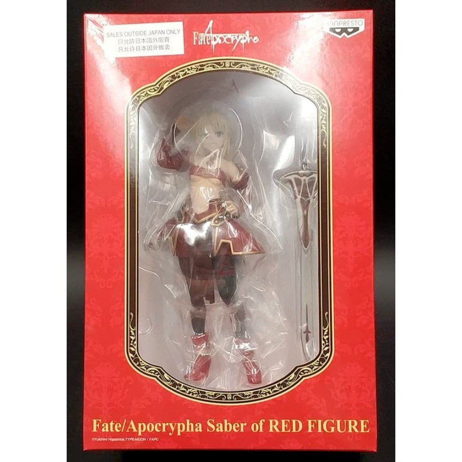 Banpresto Fate Apocrypha Saber Of Red Figure