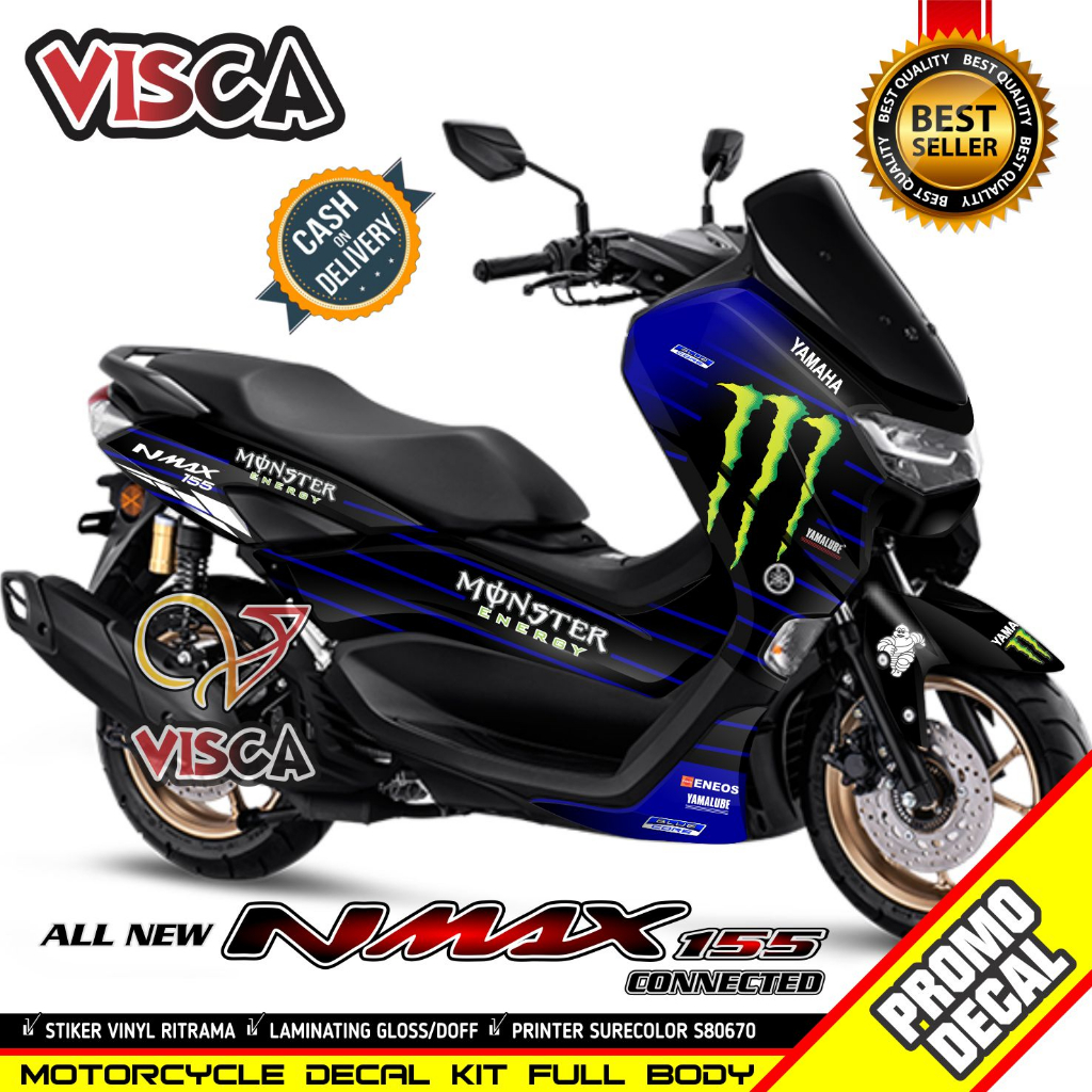Stiker Nmax 155 Full Body 2022 Decal Nmax Full Body Terbaru 2022 Striping Nmax Variasi Decal Hologra