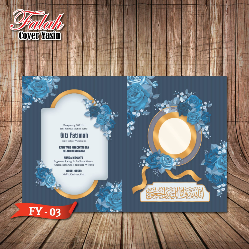 

Soft Cover Yasin Falah 03