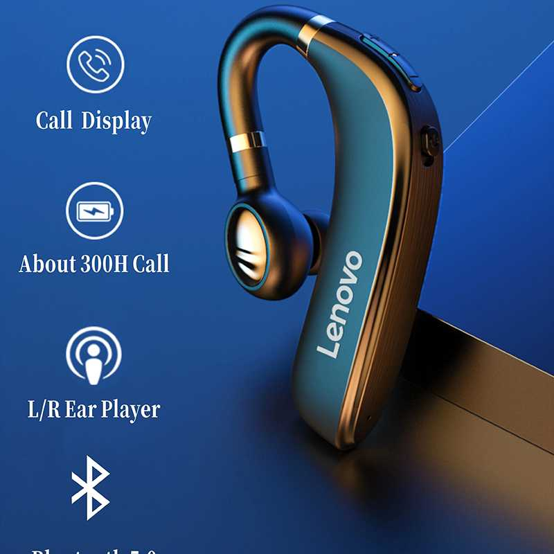 Wireless Ear Hook Single Earphone Bluetooth 5.0 160 mAh HX106