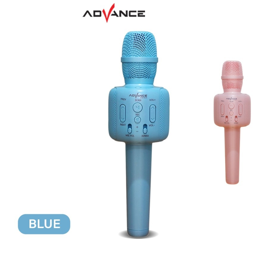 Advance Mic Bluetooth Microphone Speaker AMS 08 - Random