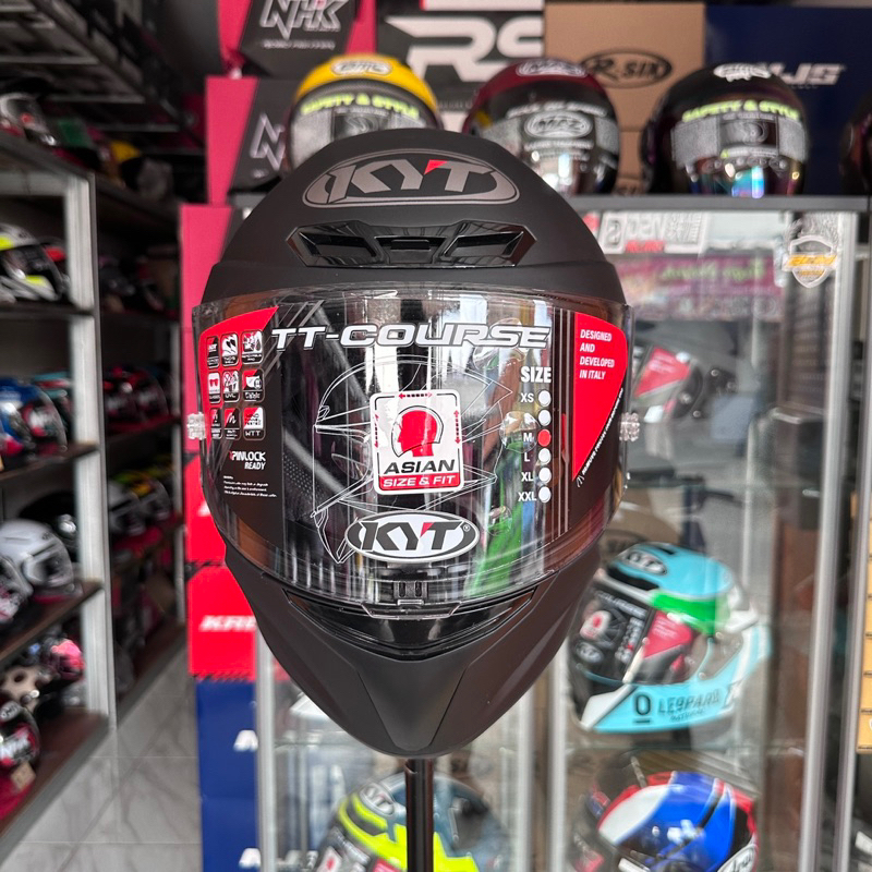 Kyt TT-Course Black doff