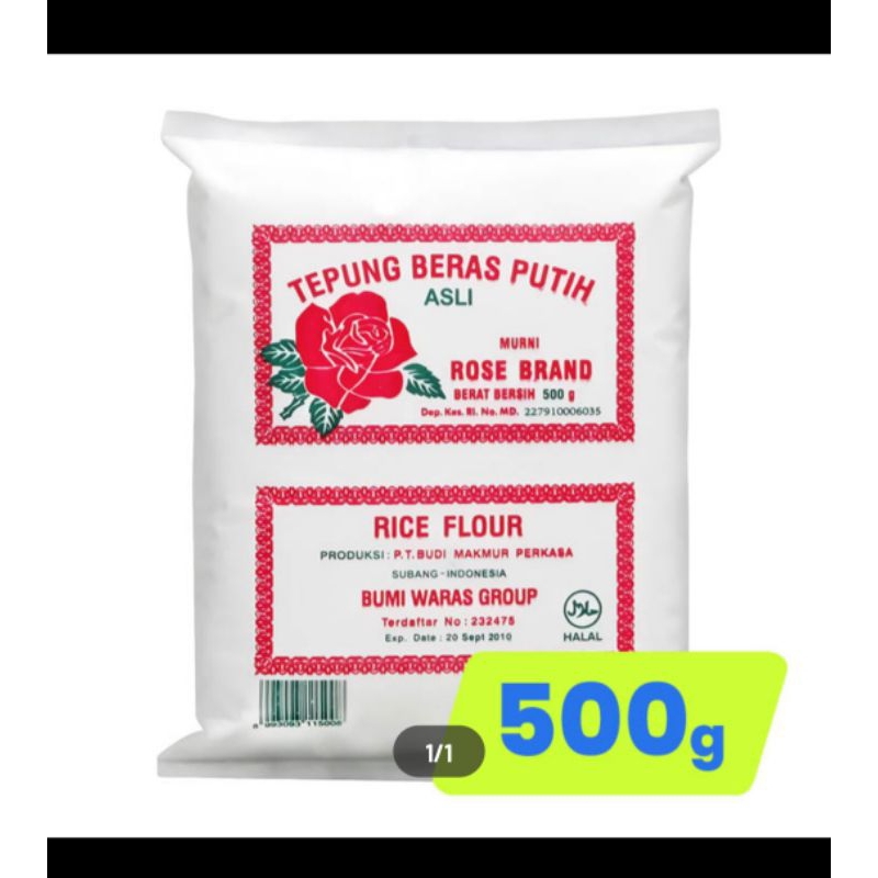 

Tepung Beras Rose Brand 500 gram
