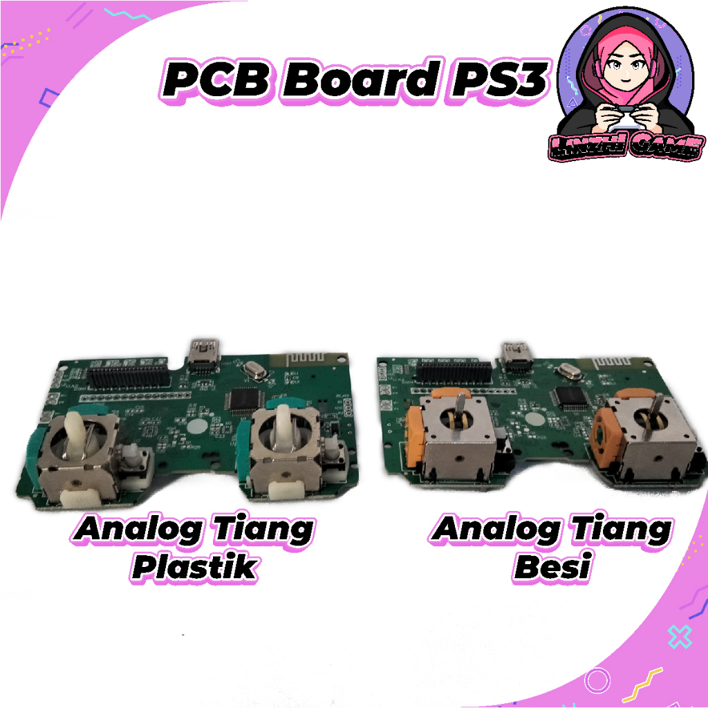 MESIN MAINBOARD STIK STICK PS3 OP PAPAN PCB BOARD + ANALOG PLASTIK & BESI