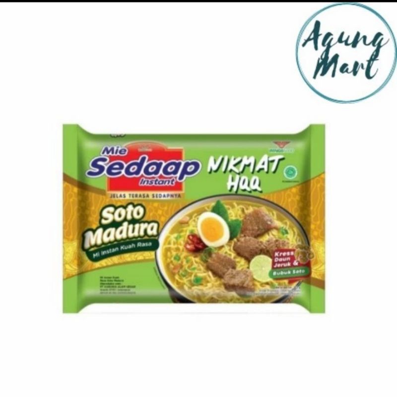 

Sedaap Mie Instant Rasa Soto Madura 82g
