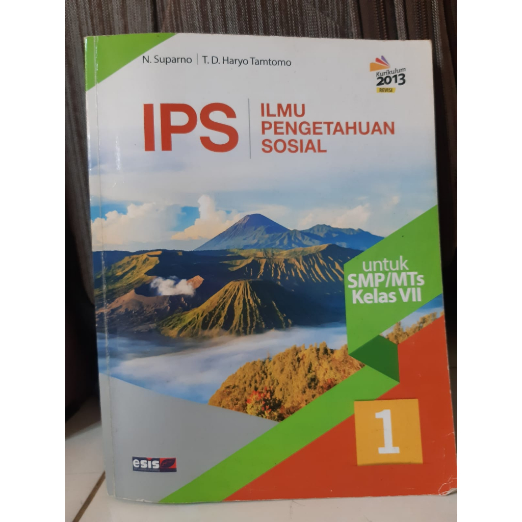 

BUKU IPS KELAS VII ESIS - BUKU BEKAS