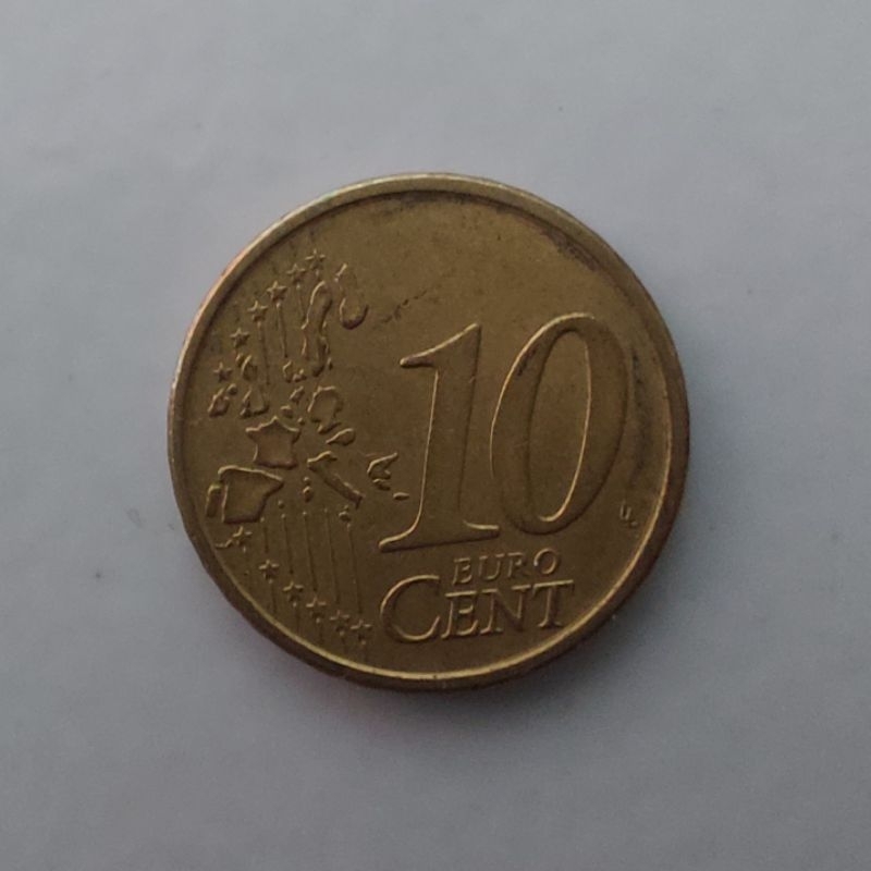 Uang Koin Euro 10 Cent Tahun 2007 - Eropa Europe