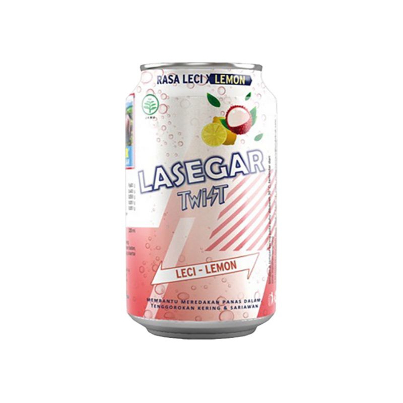 

[ 3 Pcs ] Lasegar Twist Minuman Penyegar 320ml / Leci - Lemon / Orange - Lemon