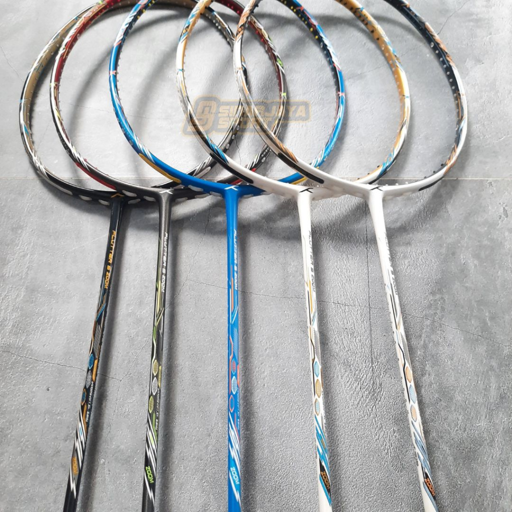 Hundred Flutter S Zoom Original Raket Badminton Bulutangkis
