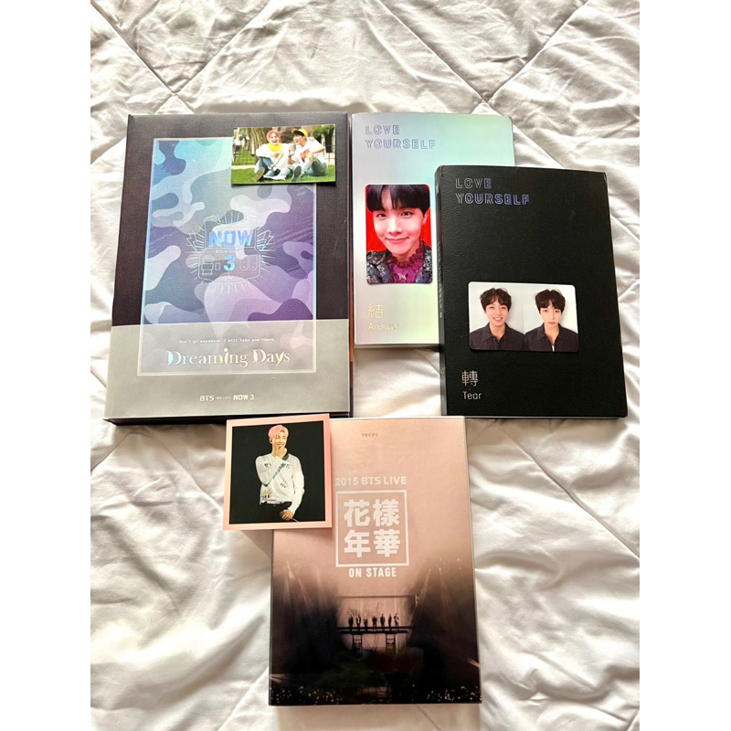 [READY STOCK] Official DVD, Album BTS (BTS NOW 3 in Chicago, BTS 2015 Live On Stage, BTS Love Yourself Tear: R Version, BTS Love Yourself Answer: S Version)
