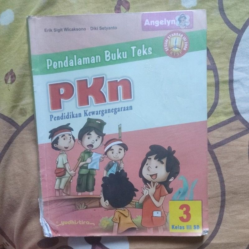 Buku PKn kelas 3 SD | yudhistira | KTSP 2006 | buku bekas
