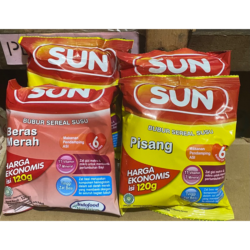 SUN EKONOMIS/SUN BUBUR BAYI/SUN MAKANAN PENDAMPING ASI