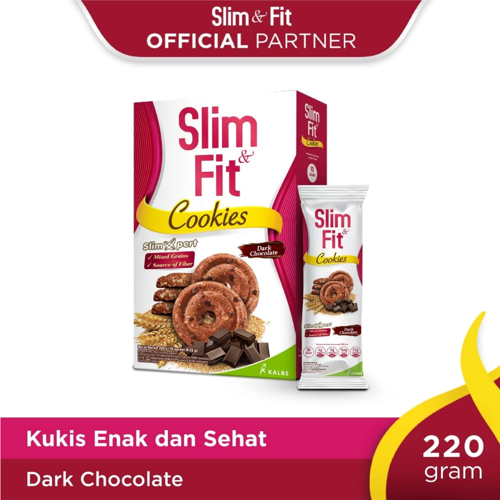 

Slim Fit Cookies dark chocolate