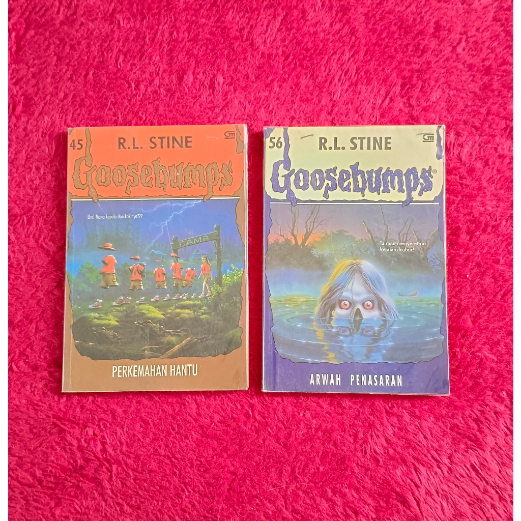RL Stine Perkemahan Hantu Arwah Penasaran Goosebumps Vol 45 Vol 56