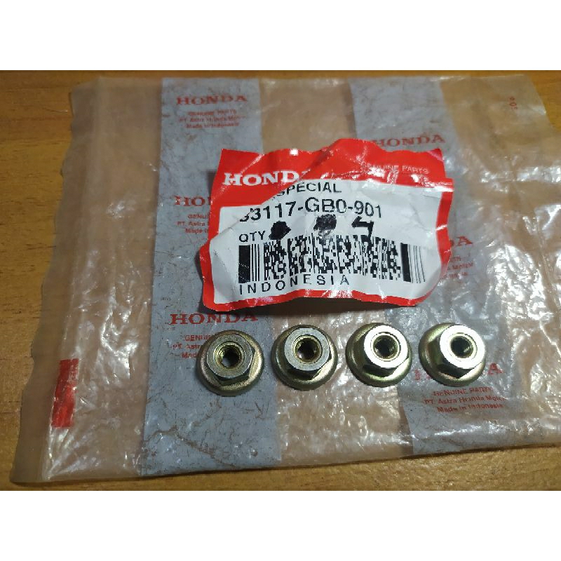 Mur Honda Nut Special 33117-GB0-901 original baru