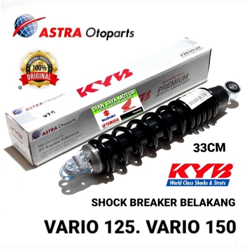 SHOCK BREAKER BELAKANG KAYABA PREMIUM KYOC - 5400H HONDA VARIO 125 150 ORI KAYABA PREMIUM KYB SOK