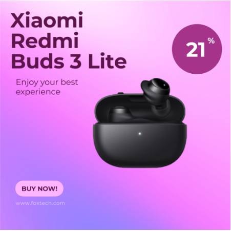 [ORIGINAL] Mi Buds 3 Lite Headset Bluetooth Redmi Buds 3 Lite