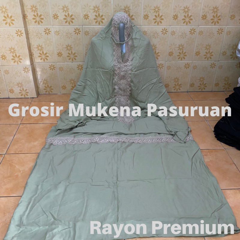 Mukena Dewasa Terusan Rayon Renda