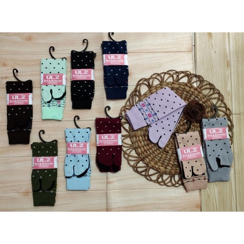 KAOS KAKI MUSLIMAH/ KAOS KAKI JEMPOL/ KAOS KAKI MUSLIMAH MOTIF