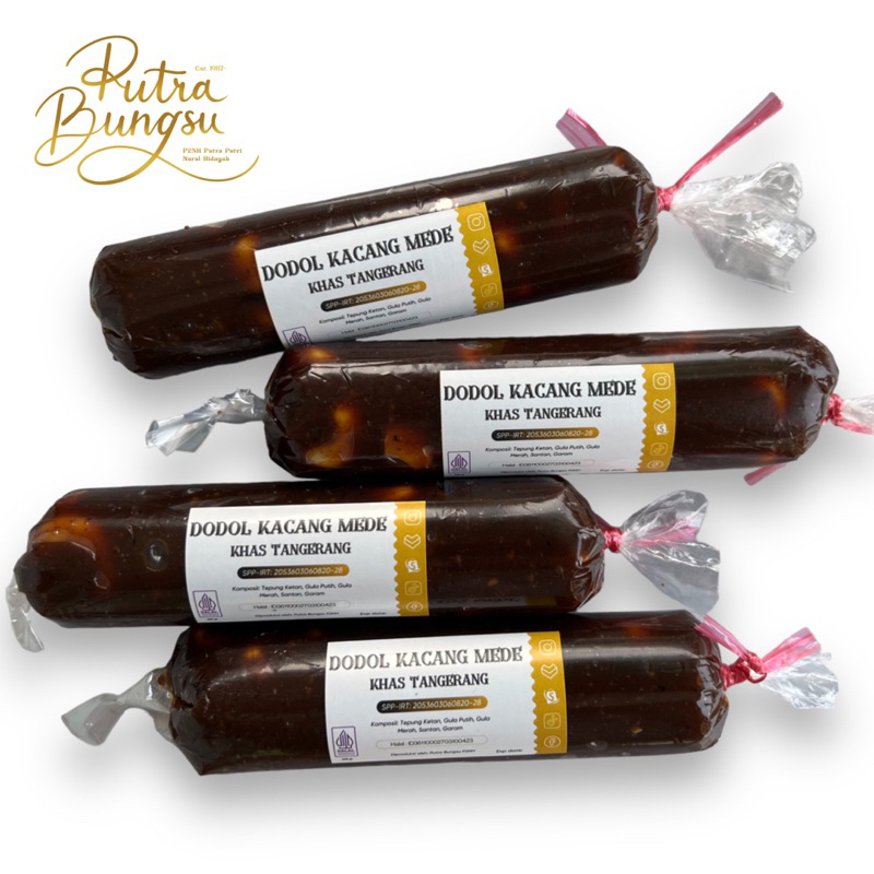 

Dodol Betawi Asli Kacang Mede 200 gr Khas Tangerang