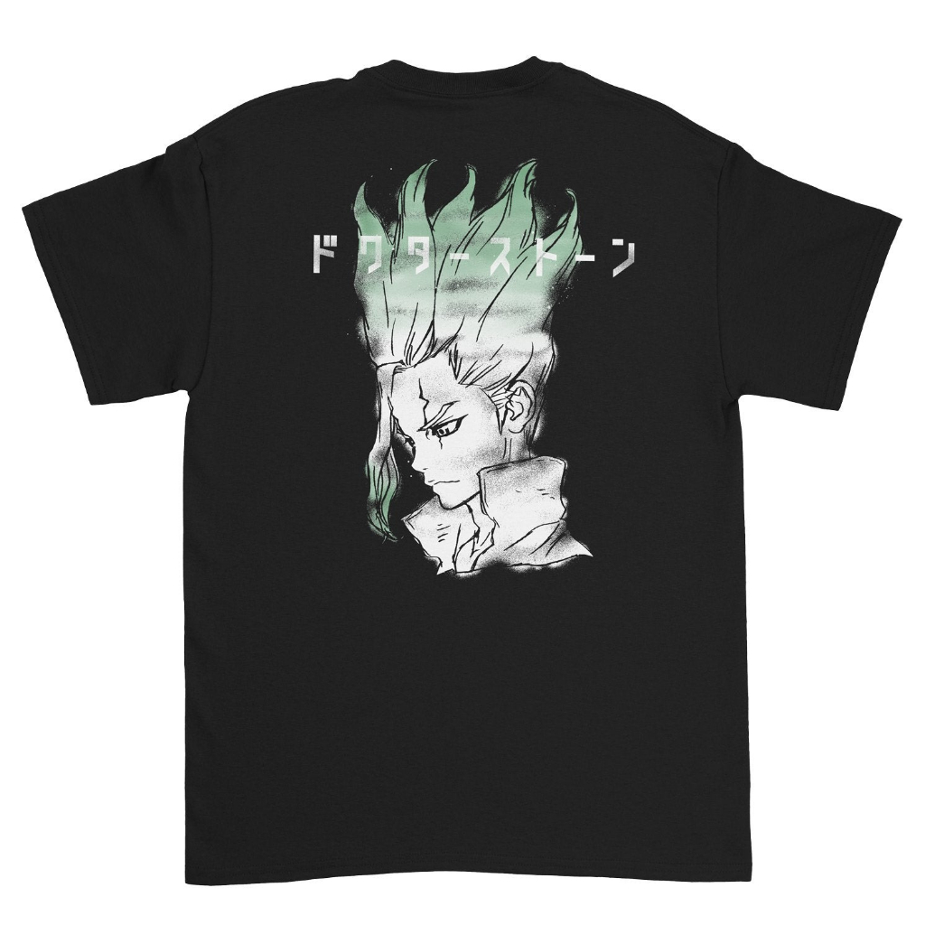 BAJU KAOS CR Loves Dr. Stone Senku T-Shirt