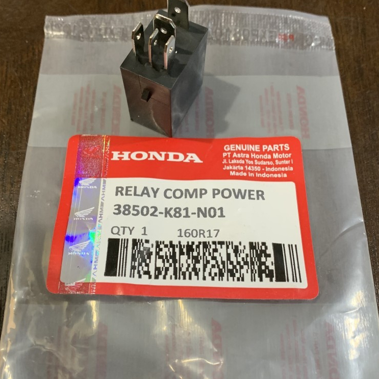 K81 RELAY 5 KAKI COMP STATER MOTOR BEAT FI POP ESP GENIO CB 150 R LED