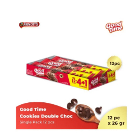 

Good Time Cookies 1 Box Double Choc 12x26.5 gram