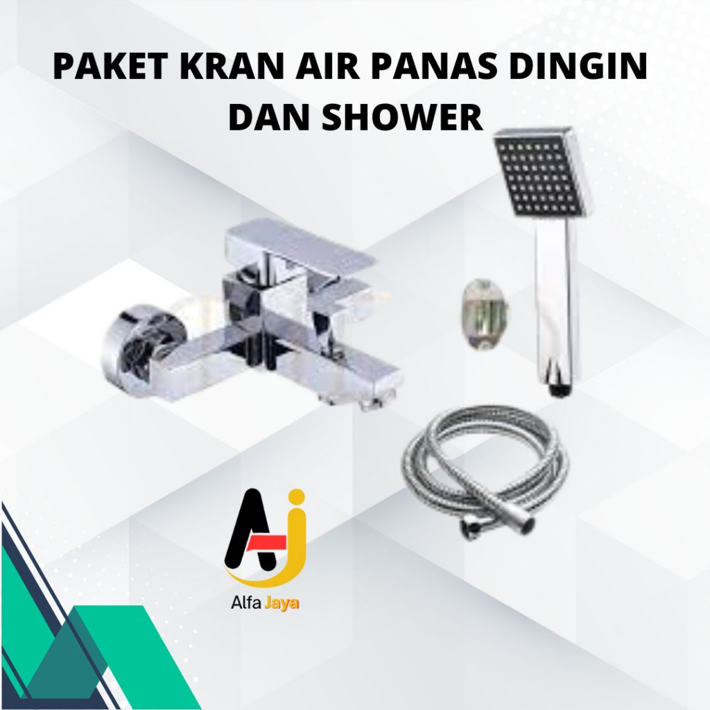 COD KRAN MIXER PANAS DINGIN KAMAR MANDI 1 SET TERMURAH