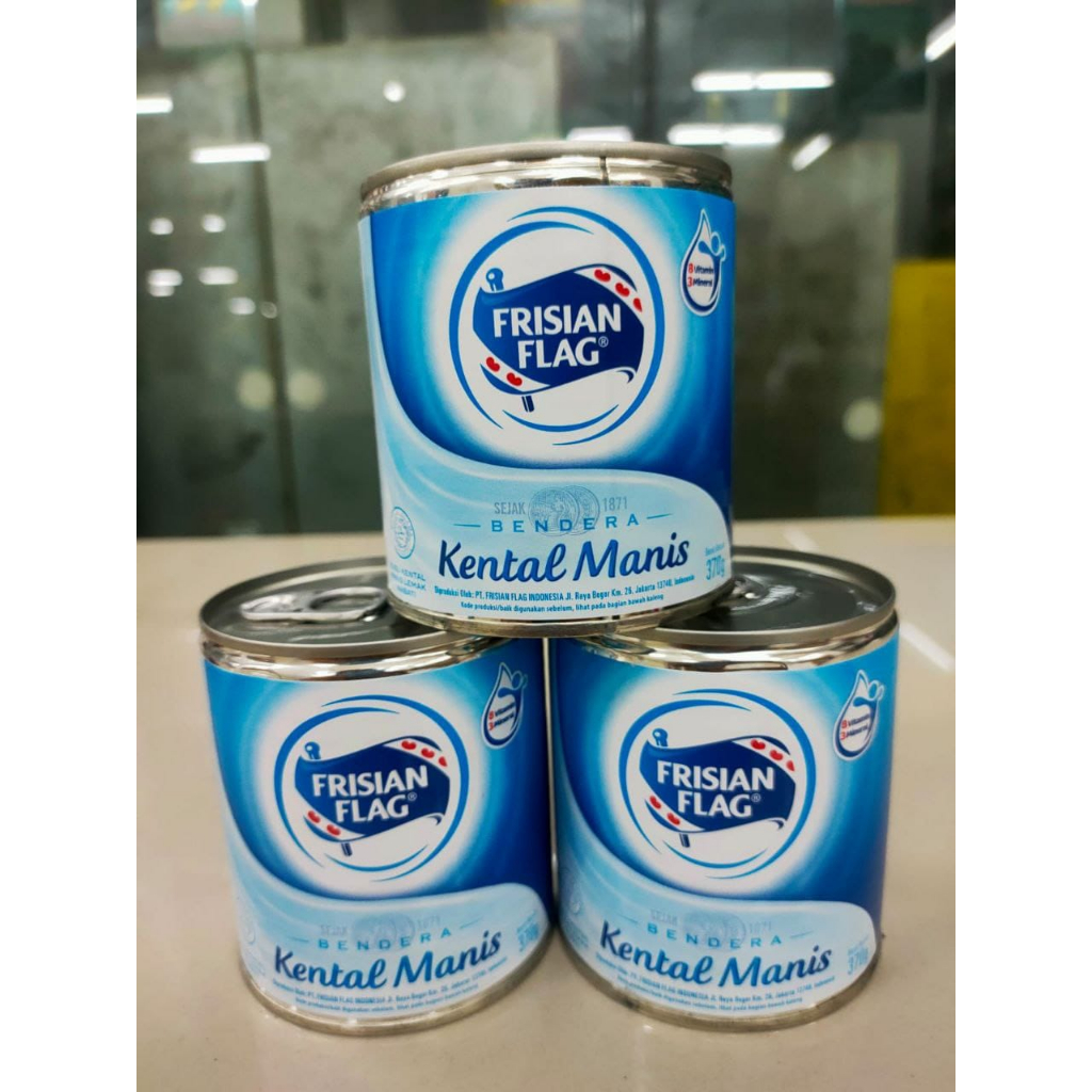 

Frisian Flag Bendera Kental Manis Kaleng dan Cokelat 370gr