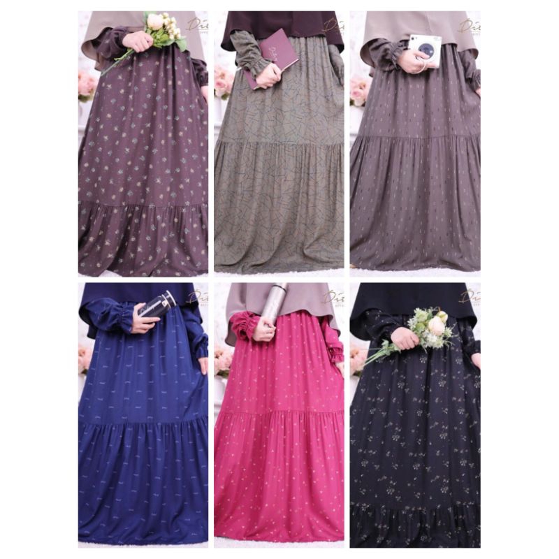 ❗Ditsy Juli 2023 READY Siap kirim❗Sorin Seaweed, Ditsy Navy, Nayela Deep Brown, Zelie Grey, Auden Pl