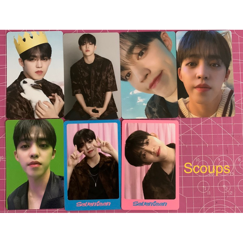 Seventeen Dicon Photocard Scoups Jeonghan Joshua Jun Hoshi Wonwoo