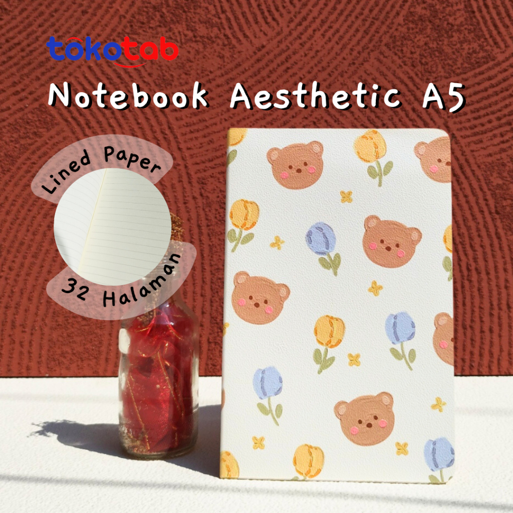 

Tokotab - MIKIREI Notebook Buku Catatan A5 Motif Kartun Lucu Simple Easy Notebook A5 Sewed
