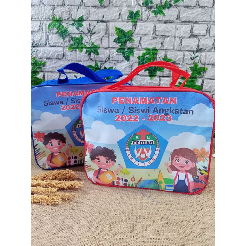 Godie Bag/Tas custom (Ulang Tahun, birthday, seminar, reuni, promosi, wisuda, khitanan, aqiqah, teda