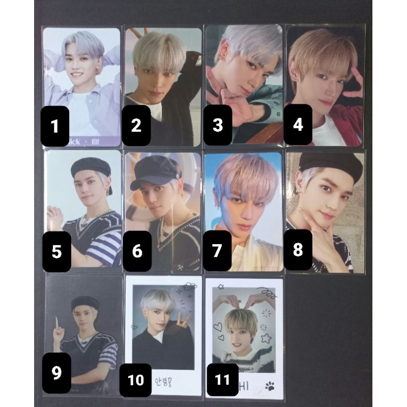 Photocard/Pc NCT 127 Taeyong , Click , Wtmc, Nct Home, season greeting 2023