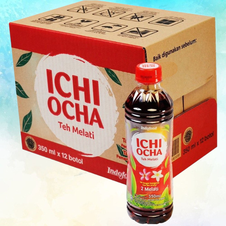 

ICHI OCHA Teh Melati Botol 350 ml - 1 Dus isi 12 Botol | Minuman Kemasan Tea Asli